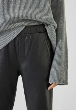 Leather Joggers -Women Clothing Sale 000371 0459 04