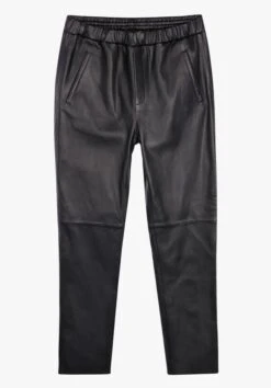 Leather Joggers -Women Clothing Sale 000371 0459 12