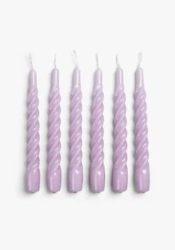 Anna And Nina Twisted Candles Set Of 6 -Women Clothing Sale 005745 0120 07 1