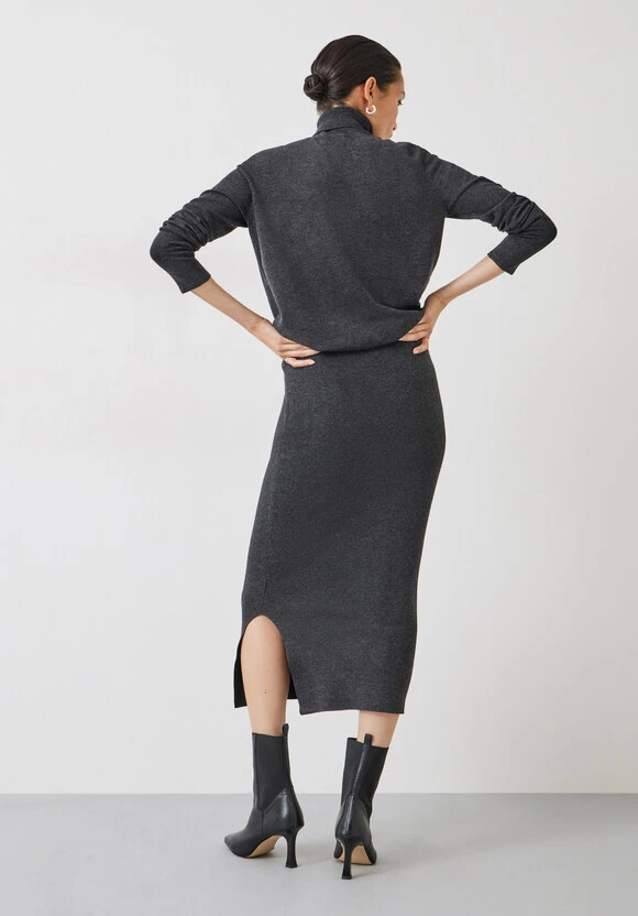 Harper Roll Neck Midi Dress 6 Harper Roll Neck Midi Dress - Image 4