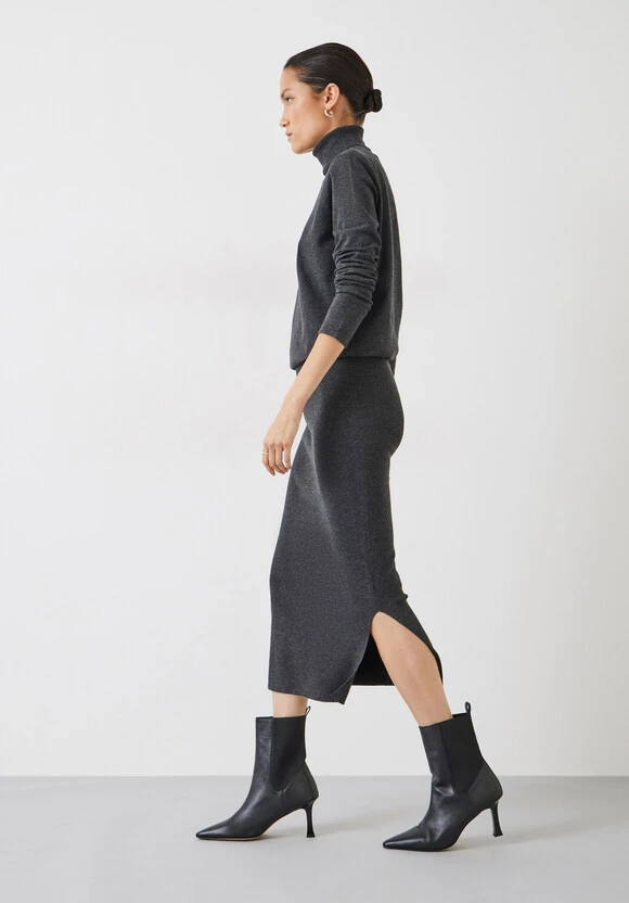 Harper Roll Neck Midi Dress 5 Harper Roll Neck Midi Dress - Image 3