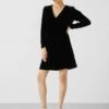 Sophia Velvet Mini Dress -Women Clothing Sale 006454 0456 01