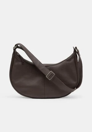 Louise Minimal Leather Saddle Bag 19 Louise Minimal Leather Saddle Bag - Image 17