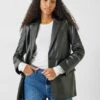 Leather Blazer -Women Clothing Sale 007275 0456 01