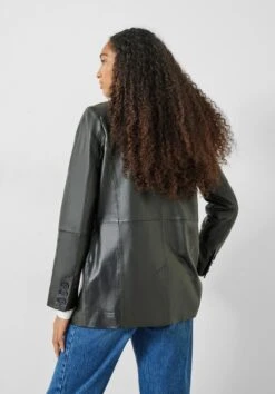 Leather Blazer 22 Leather Blazer -Women Clothing Sale 007275 0456 03