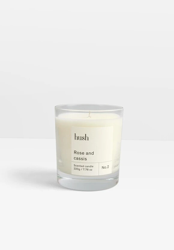 Hush Candle - Rose & Cassis 3 Hush Candle - Rose & Cassis