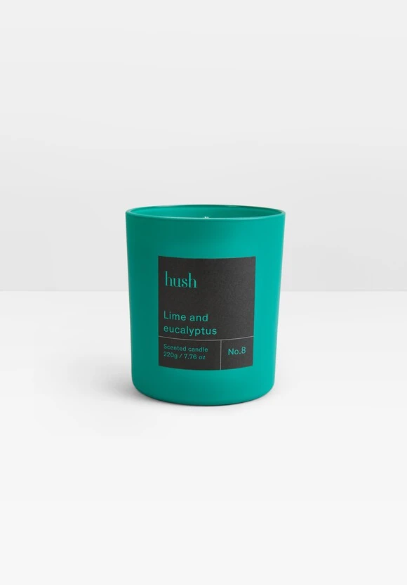 Hush Candle - Lime & Eucalyptus 3 Hush Candle - Lime & Eucalyptus