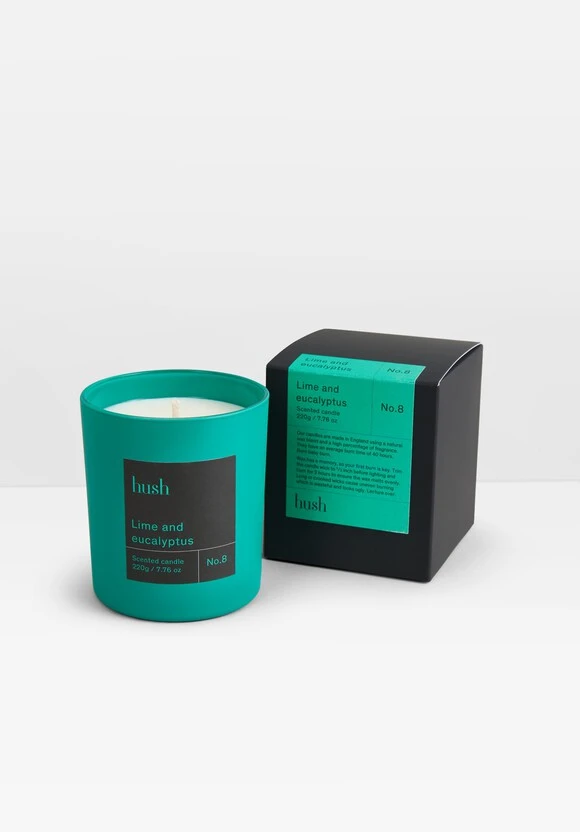 Hush Candle - Lime & Eucalyptus 4 Hush Candle - Lime & Eucalyptus - Image 2