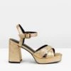 Hayne Leather Platform Sandals -Women Clothing Sale 007618 3798 01