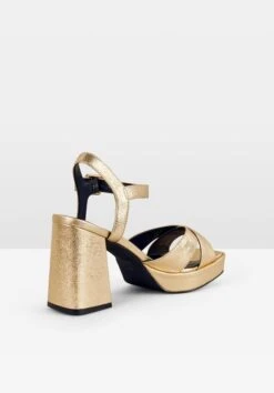 Hayne Leather Platform Sandals -Women Clothing Sale 007618 3798 03