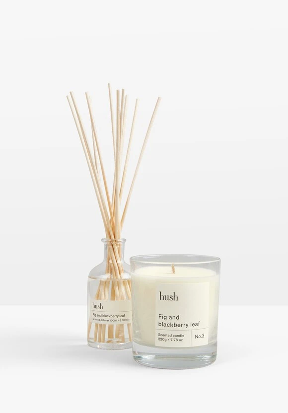 Candle And Diffuser Set - Fig & Blackberry Leaf 4 Candle And Diffuser Set - Fig & Blackberry Leaf - Image 2