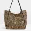 Vero Leopard Tote Bag -Women Clothing Sale 008155 2798 01
