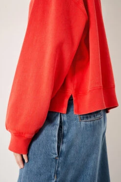 Rozanne Boxy Sweatshirt -Women Clothing Sale 008839 3218 04