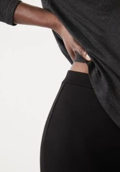 Regina Side Zip Jersey Leggings -Women Clothing Sale 008881 0456 04