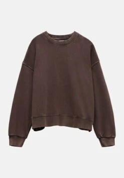 Amara Seam Detail Sweatshirt -Women Clothing Sale 009072 0543 07 5