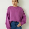 Amara Seam Detail Sweatshirt -Women Clothing Sale 009138 1261 02