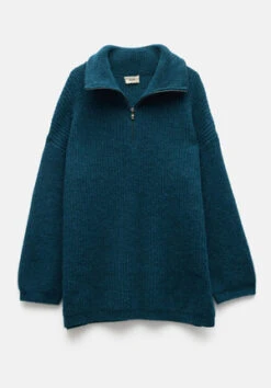 Faris Crew Neck Wool Blend Jumper -Women Clothing Sale 009191 1709 07