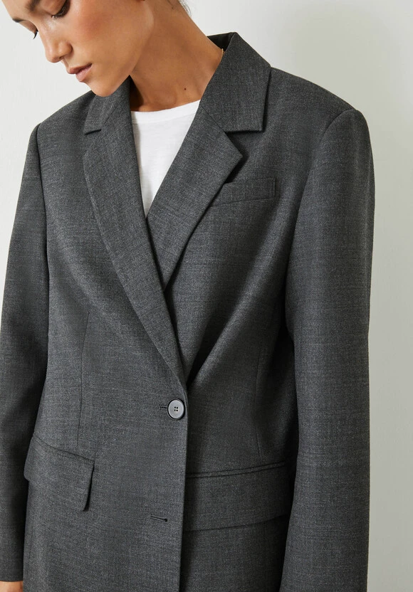 Carla Tailored Wool Blend Blazer 7 Carla Tailored Wool Blend Blazer - Image 5