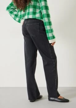Remy Straight Raw Hem Jeans -Women Clothing Sale 009273 2826 03