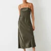 Alessandra Slip Midi Dress -Women Clothing Sale 009331 2016 01