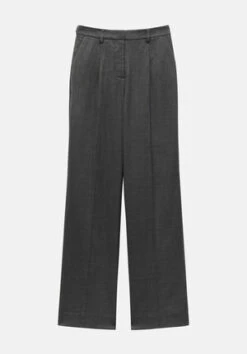 Katy Satin Wide Cargo Trousers 36 Katy Satin Wide Cargo Trousers -Women Clothing Sale 009336 2806 07