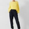 Ruby Check Wool Blend Trousers -Women Clothing Sale 009372 3170 01