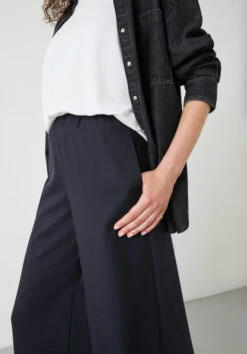 Alpa Wide Leg Wool Blend Trousers -Women Clothing Sale 009374 1678 04