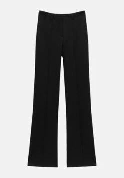 Katy Satin Wide Cargo Trousers 34 Katy Satin Wide Cargo Trousers -Women Clothing Sale 009375 0456 07