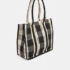 Gigi Check Textile Tote Bag 2 Gigi Check Textile Tote Bag -Women Clothing Sale 009414 0456 01