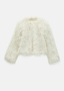 Rachel Faux Fur Jacket -Women Clothing Sale 009441 0004 07 2