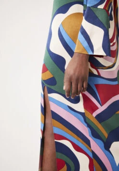 Rita Split Maxi Dress -Women Clothing Sale 009452 4401 02