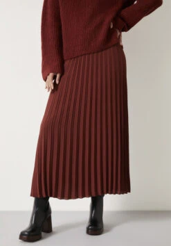 Neah Pleated Midi Skirt -Women Clothing Sale 009513 0682 02