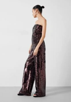 Florence Sequin Jumpsuit -Women Clothing Sale 009536 0533 03