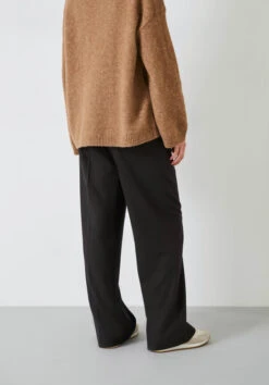 Emily Wide Leg Wool Blend Trousers -Women Clothing Sale 009539 0533 03