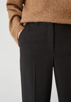 Emily Wide Leg Wool Blend Trousers -Women Clothing Sale 009539 0533 04