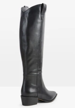 Hailey Leather Western Knee Boot -Women Clothing Sale 009554 2762 04