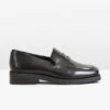 Neesha Leather Square Toe Loafers