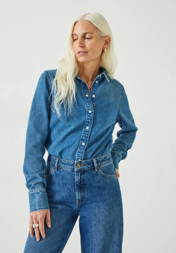 Danica Fitted Denim Shirt 3 Danica Fitted Denim Shirt