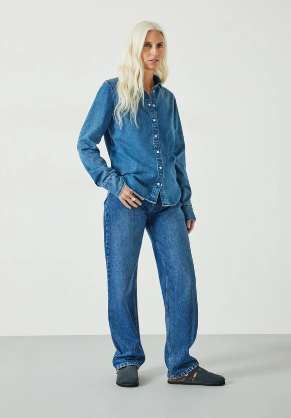 Danica Fitted Denim Shirt 4 Danica Fitted Denim Shirt - Image 2
