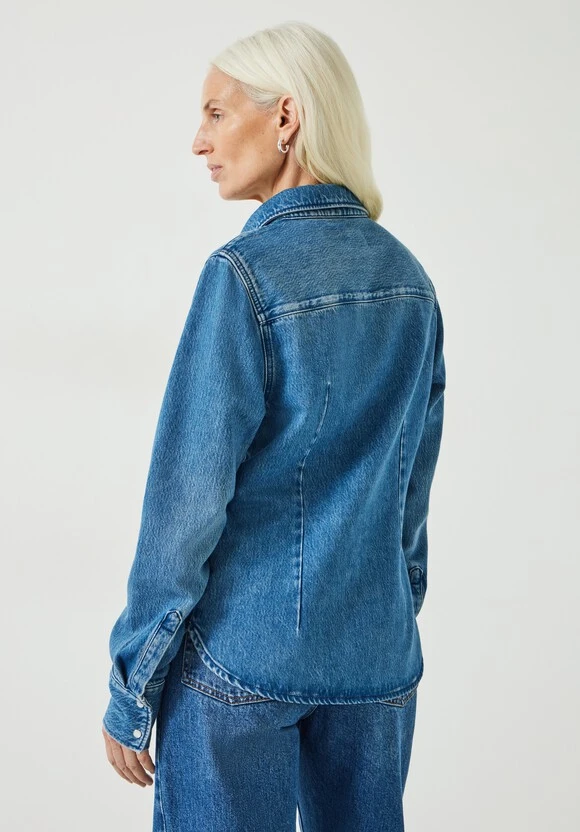 Danica Fitted Denim Shirt 5 Danica Fitted Denim Shirt - Image 3