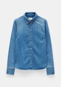 Danica Fitted Denim Shirt 22 Danica Fitted Denim Shirt -Women Clothing Sale 009587 3053 07 3