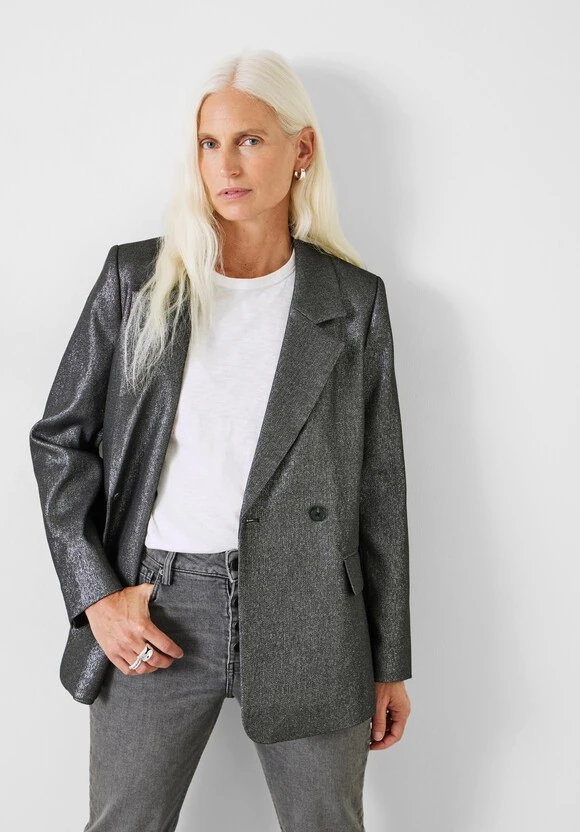 Hazel Metallic Blazer 5 Hazel Metallic Blazer - Image 3