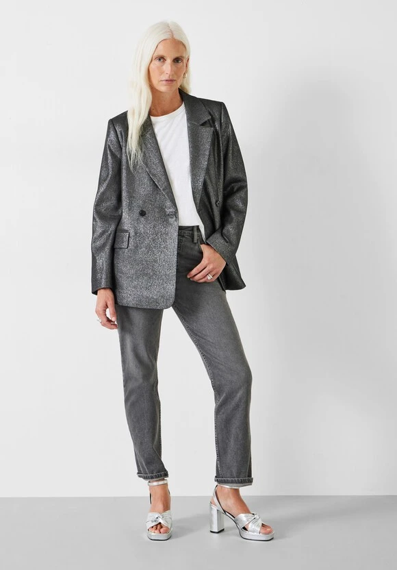 Hazel Metallic Blazer 4 Hazel Metallic Blazer - Image 2