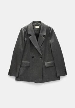 Jayde Wool Blend Blazer Coat -Women Clothing Sale 009607 0456 07 7