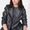 Hazel Metallic Blazer -Women Clothing Sale 009607 0456 10