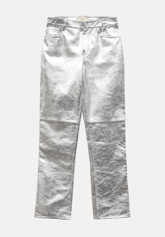 Silver Leather Trousers 7 Silver Leather Trousers - Image 5