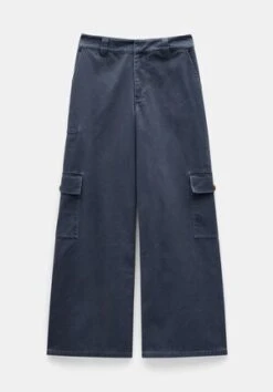 Camille Flat Front Cotton Trousers -Women Clothing Sale 009651 1664 07