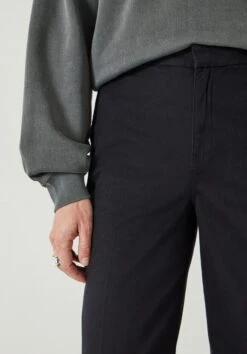 Camille Flat Front Cotton Trousers -Women Clothing Sale 009663 0452 04