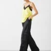 Katy Satin Wide Cargo Trousers -Women Clothing Sale 009689 0456 01
