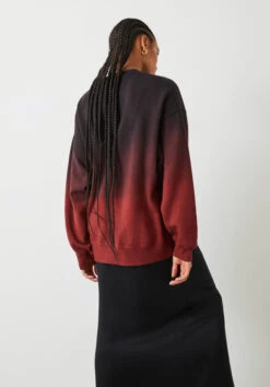 Ombre Oversized Sweatshirt -Women Clothing Sale 009699 0463 03